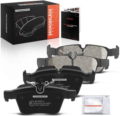 Frankberg 4x Remblokken Achteras voor Benz C-Klasse Cabrio Coupe W