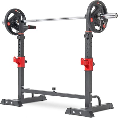 Verstelbare Halterhouder en Squat Rek voor Krachttraining