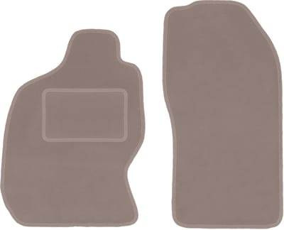 Beige voormatten voor: Nissan Patrol Y61 GU GR off-road (1998-2004)