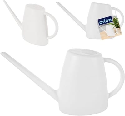 Kunststof Gieter - Bloemen gieter - Planten water geven - Lange smalle uitloop - 16 liter - Wit