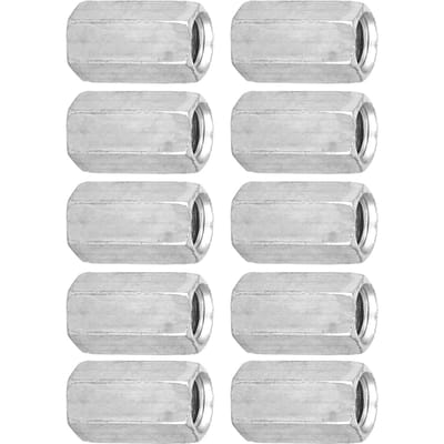 Lot de 10 écrous à tige longue M8, hexagonaux, à douille, entretoises filetées (M8*28)