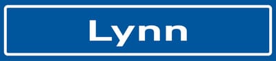 Fotofabriek Straatnaambord Lynn | Straatnaambord met naam | Cadeau Lynn