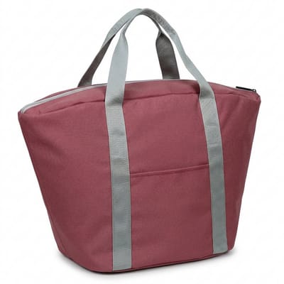 Lomera Koeltas - Koel Tas - Koeltasje - Koeltas Oud Roze - Roze Koeltas - Thermotas - Thermische Tas - Koeltas Boodschappen - Boodschappentas Koeltas - Koeltas voor Boodschappen