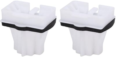 Dailygoods- Bevestigingsclip 2 Stuks - Achterste Clip 1609267180 - Verbeterde Veiligheid - Eenvoudige Installatie - Voor C3/C4 Aircross - Geschikt voor 2008 - Stoelclip