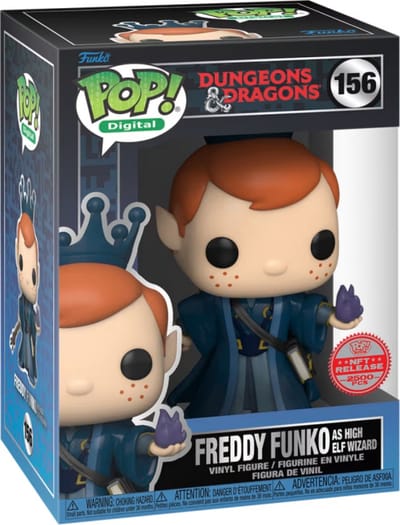 Funko Pop! Digital: Dungeons & Dragons: Freddy Funko as High Elf #156 NFT Exclusive