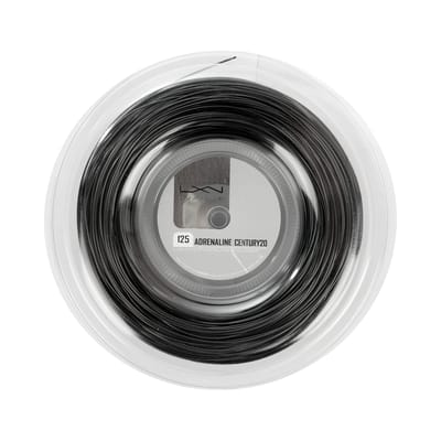 Luxilon Adrenaline Century20 Rol Snaren 200m Special Edition-Zwart