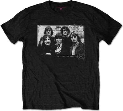 Pink Floyd - The Early Years 5 Piece Heren T-shirt - S - Zwart