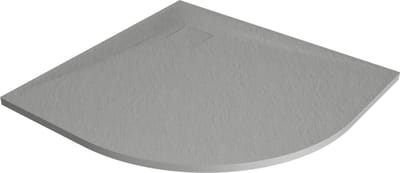 Mexen Bert halfcirkel douchebak SMC 80 x 80 , grijs - 4KR618080