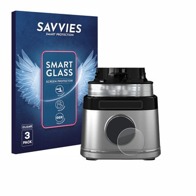 3 Stuks Savvies Screenprotector - geschikt voor Ninja Detect Power Pro - beschermfolie glas transparant