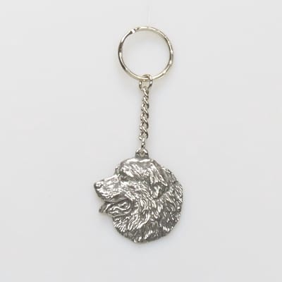 Sleutelhanger Leonberger - Hondensleutelhanger - Cadeau Hondenliefhebber - Unieke serie - Compact, stijlvol en gedetailleerd