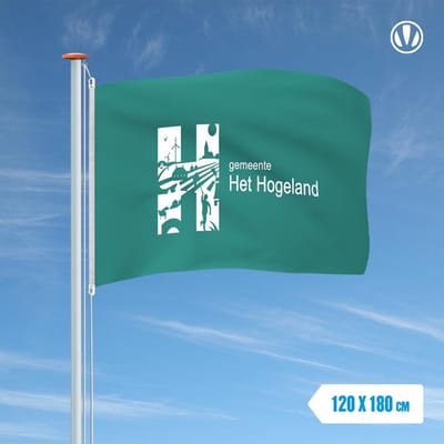 Vlag Het Hogeland 120x180cm