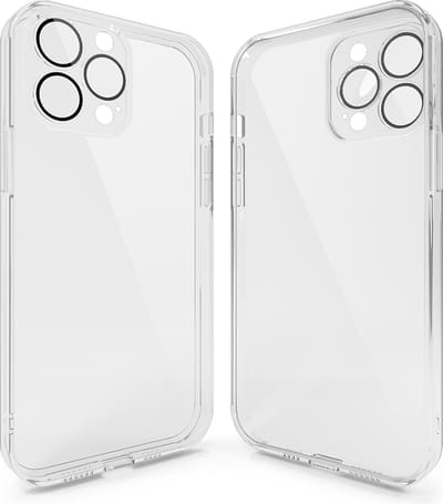 Coverzs telefoonhoesje geschikt voor Apple iPhone 11 Pro hoesje clear soft case camera cover - transparant hoesje met gekleurde rand - transparant