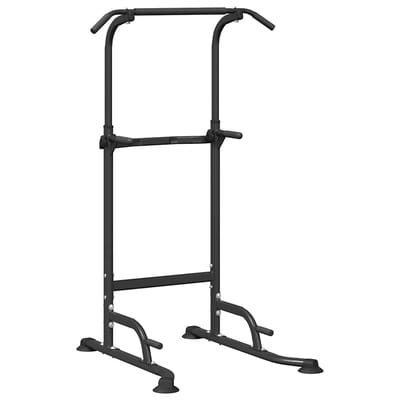 vidaXL - Kracht - Toren - Dip - Station - Zwart - 102 - x - 95 - x - 210 - cm