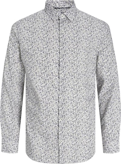 JACK&JONES - JPRBLANORDIC PRINT SHIRT L/S SN - Heren - Overhemden