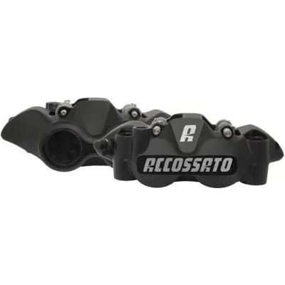 Motorfiets monoblock remklauw met gesinterde keramische remblokken Accossato Radial