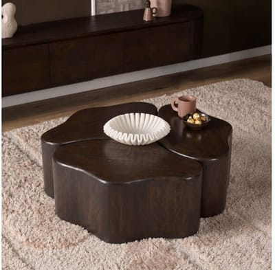 Starfurn Salontafel Elara Mangohout Bruin 115 cm