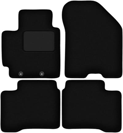 Zwarte veloursmatten voor: Suzuki Swift VI hatchback (2017-)