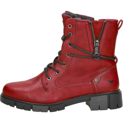 Mustang Veterschoenen Hoog Veterschoenen Hoog - Rood - Maat 38