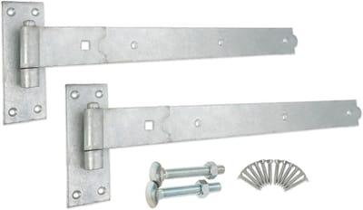 Zware Garagedeur Scharnieren voor Schuur en Poort - Rechte Bandhangers