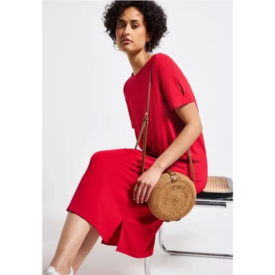 Jurk met splitdetail