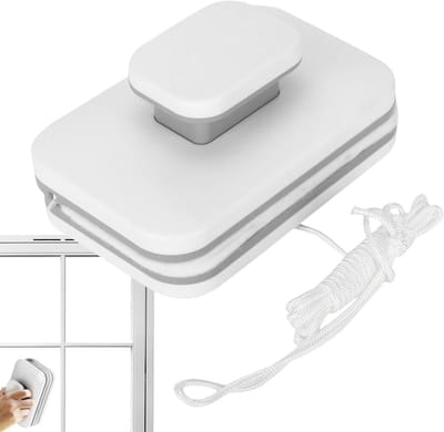 Magnetisch Glasreiniger - Dubbelzijdig Wisser - Voorruit Schoonmaken - Dubbele Reiniging - Voor 8-15mm Glas - Meerkleurig