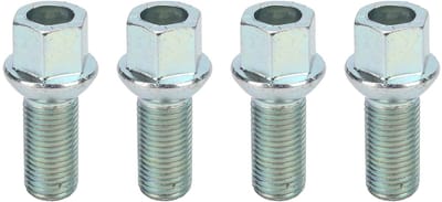 Dailygoods- Wielnaafschroeven 4 Stuks - M14x1.5 Schroefdraad - Hoogwaardig Ijzer - Erosiebestendig - Eenvoudig te Installeren - Directe Vervanging - Wielbouten