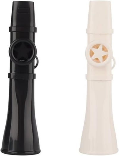 2 Stuks Kazoo Muziekinstrument Set voor Kinderen en Volwassenen