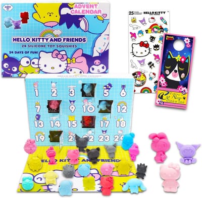 Adventskalender Kerst 2025 met 24 Verrassingen: Hello Kitty en Vrienden Minifiguren