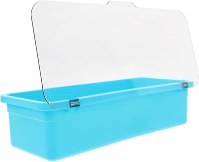 Keukenlade Organizer - Bestekbak - Keuken Ordenen - Met Afvoerontwerp - 26.8 cm Lengte - Blauw