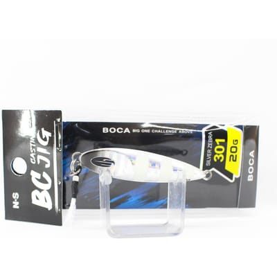 NS Black Hole Metal Jig Boca 20 gram 301 Zilver Zebra (7025)
