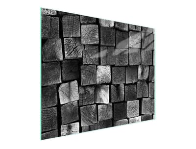 TMK ArtDeko Serie - Glazen Snijplank - 52x30 cm - Hittebestendig - Antislip