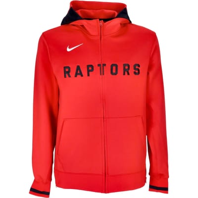 Heren lichtgewicht sweatshirt met rits en capuchon Nba Dri-fit Showtime hoodie met volledige ritssluiting Torrap University rood/zwart/wit