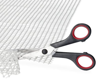 2 x anti slip onderkleed 100x120 cm - anti slip mat - ondertapijt - voor tapijt