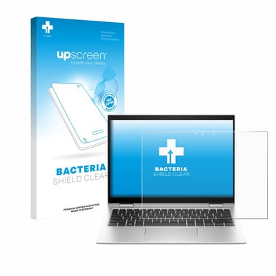 upscreen - Screenprotector voor HP Elite x360 830 G10 2-in-1 - Folie Beschermfolie transparant antibacterieel
