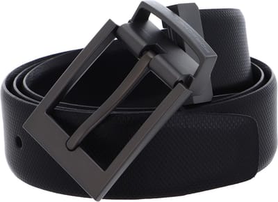 PORSCHE DESIGN Leren riem Business Belt Reversible 3,5 W120 Black zwart
