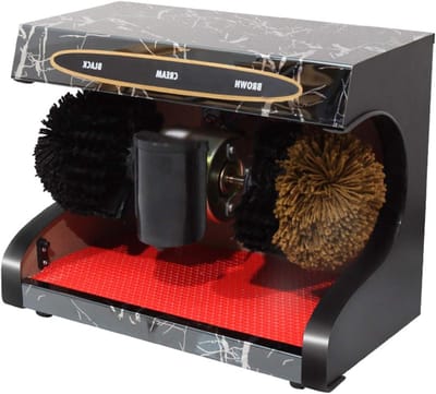 Schoenpoetsmachine - Automatische poetser - Schoenen onderhouden - Automatische detectie - 95 kg - Marmerpatroon