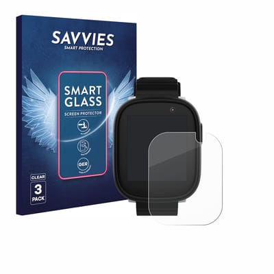 3 Stuks Savvies Screenprotector - geschikt voor Xplora X6 Play 2022 (1. generatie) - beschermfolie glas transparant