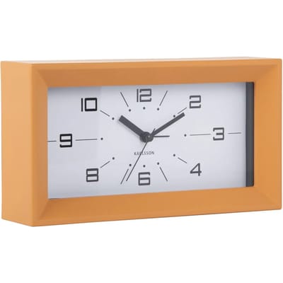 Alarm Clock - Lujo Rectangle - Alarmklok - Retro - Rechthoek
