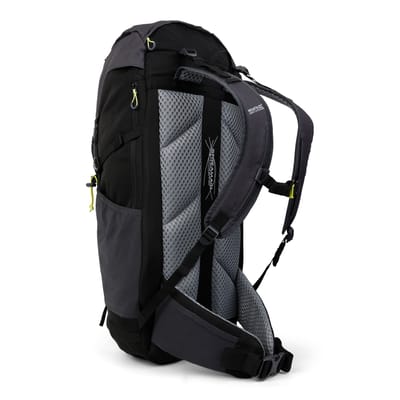 Regatta Highton V2 65L Rugzak (Zwart/Seal Grijs)