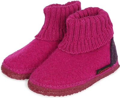 Giesswein Sloffen - Maat 23 - Unisex - roze,paars