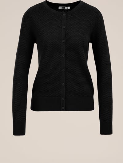 WE Fashion Dames vest met structuur