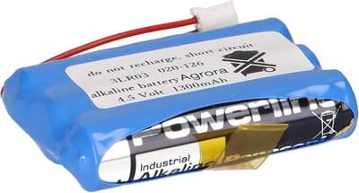 Batterijpack 45V - AAA Micro Batterijen - Deursluitsysteem - Kabel en Stekker - 31 x 1 x 45 cm