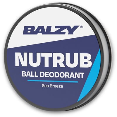 BALZY® NutRub Sea Breeze – Natuurlijke Ball Deodorant voor Mannen – Unieke Formule met Magnesium & Sheaboter – Verzorgt, Beschermt & Houdt Fris – Speciaal voor Intieme Zones