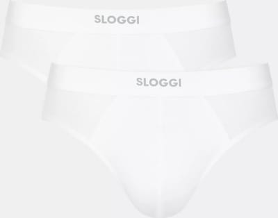 sloggi men EVER Ease Brief 2P Heren Onderbroek - WIT -