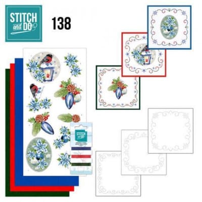 Nr. 138 Christmas Flowers by Jeanine's Art for Stitch and Do