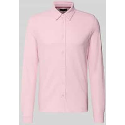slim fit vrijetijdsoverhemd met kentkraag model 'Roni'