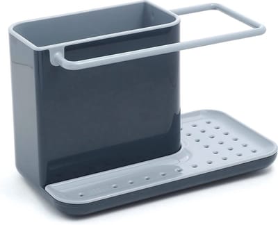 WNHB® Gootsteen organizer aanrecht - Vaatdoekhouder met afdruipbakje - Keuken organizer voor spons afwasborstel en zeep