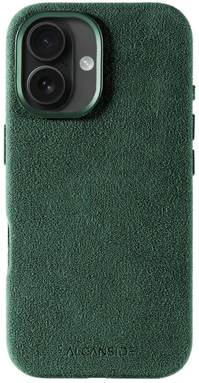 iPhone 16 - Alcantara Case - Midnight Green