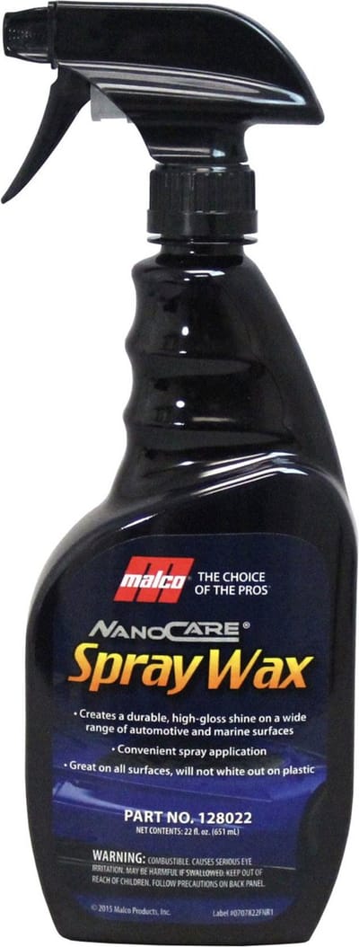 MALCO Nano Care® Spray Wax – Snel Glans & Bescherming – Auto Wax Spray – 473ml.