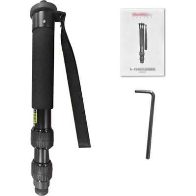 61 Inch Camera Monopod 7 Secties Hoogte Draagbare Reis Video Fotografie Stick met Polsband